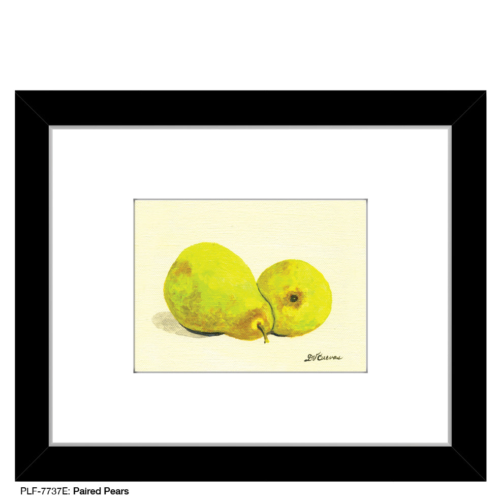 Paired Pears, Print (#7737E)