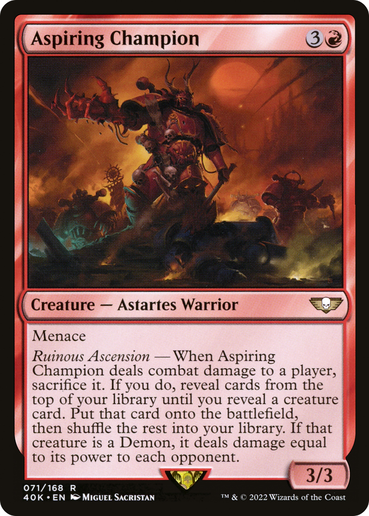 Aspiring Champion (40K-071) - Warhammer 40,000 Commander