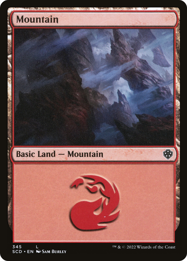 Mountain (SCD-345) - Starter Commander Decks
