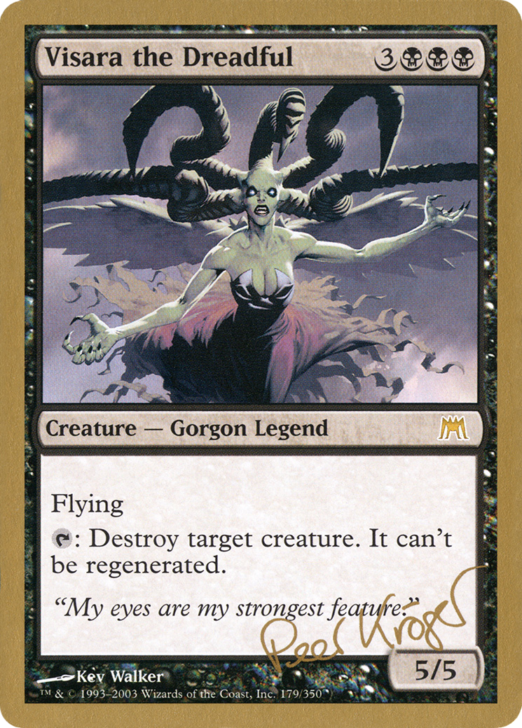 Visara the Dreadful (WCD-PK179) - World Championship Decks 2003