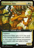 Faeburrow Elder (ELD-380) - Throne of Eldraine: (Extended Art) Foil