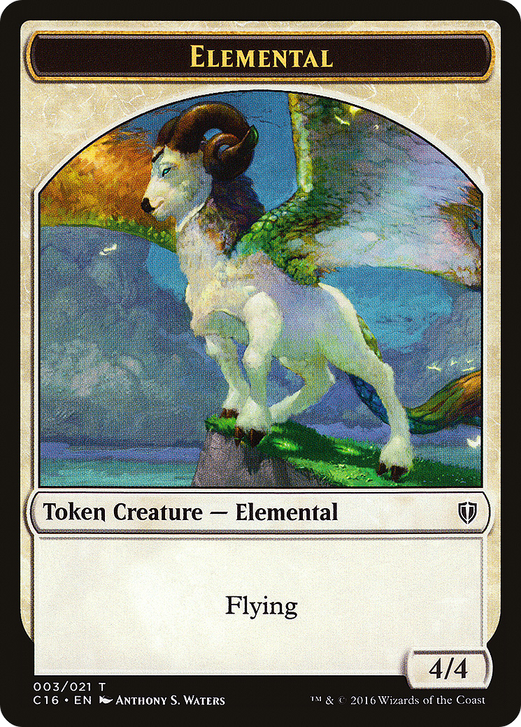 Elemental (C16-003) - Commander 2016 Tokens