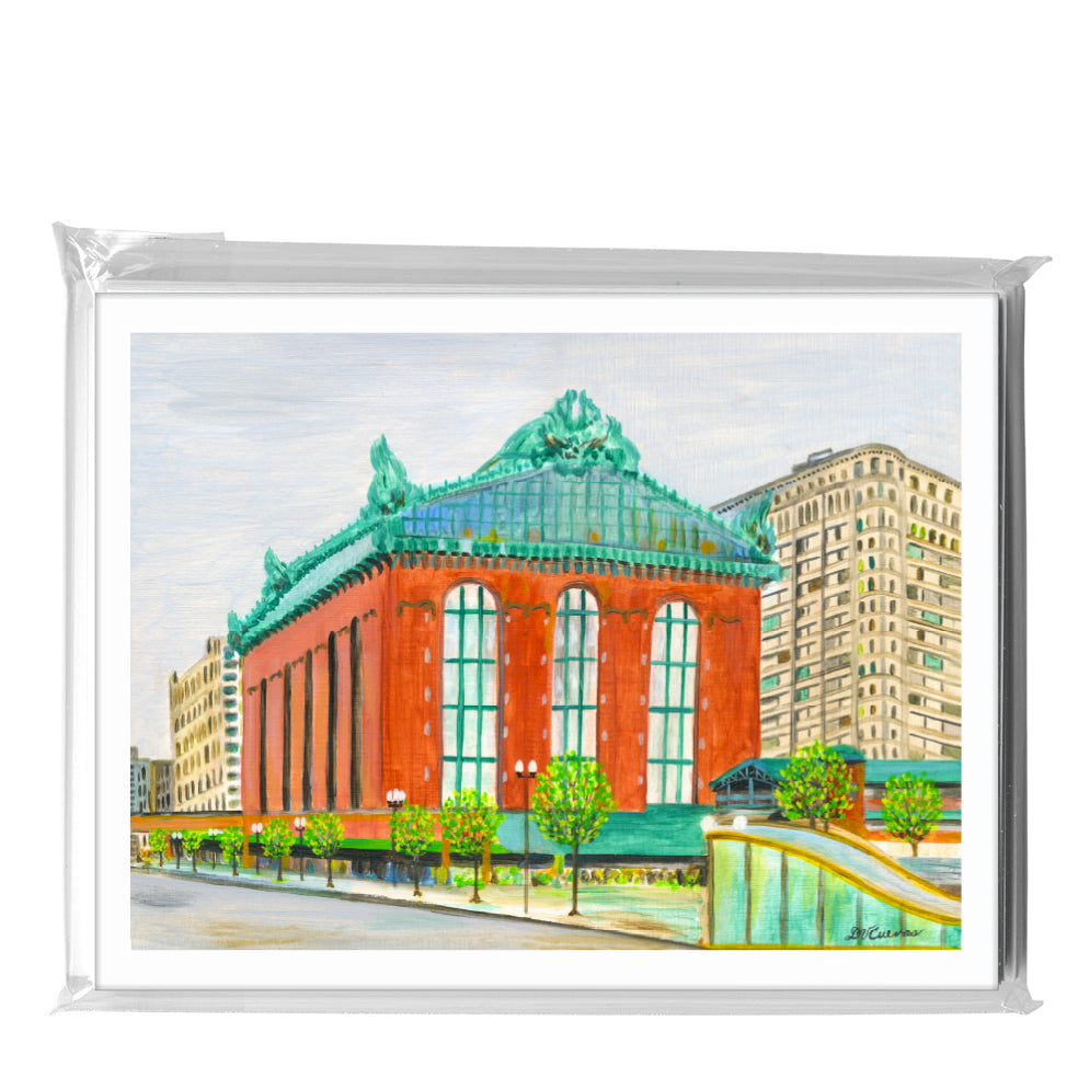 Chicago Public Library, Greeting Card (#7833A)