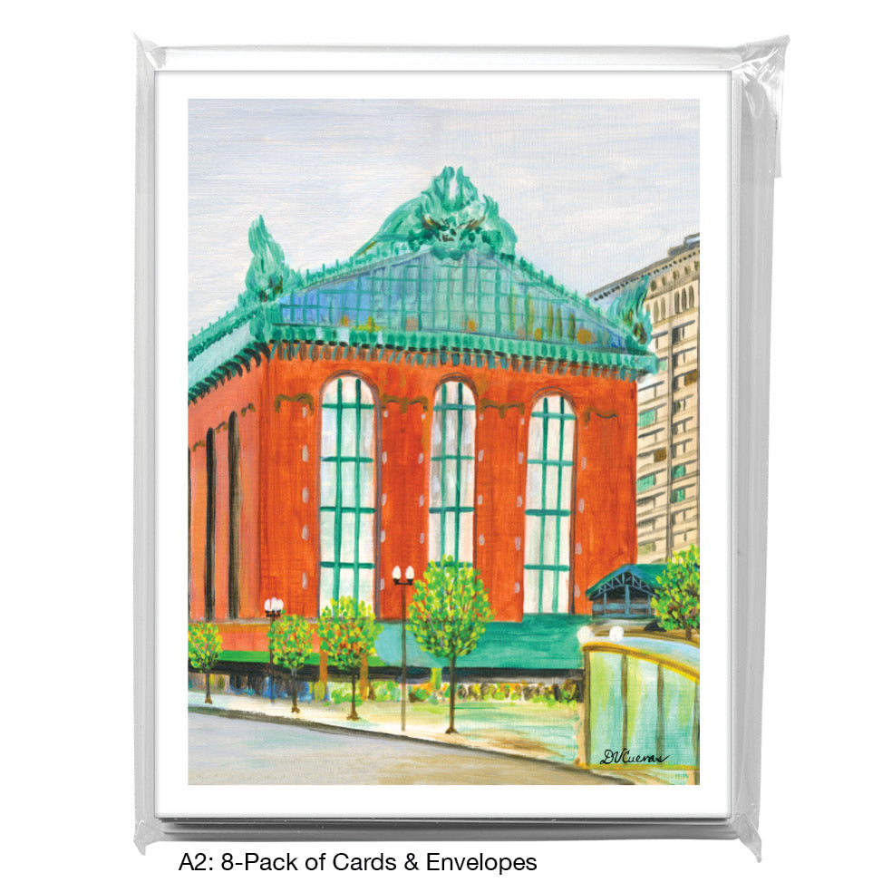Chicago Public Library, Greeting Card (#7833B)