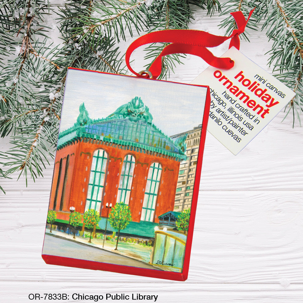 Chicago Public Library, Ornament (OR-7833B)
