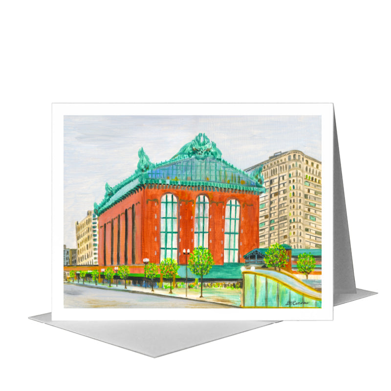 Chicago Public Library, Greeting Card (#7833A)