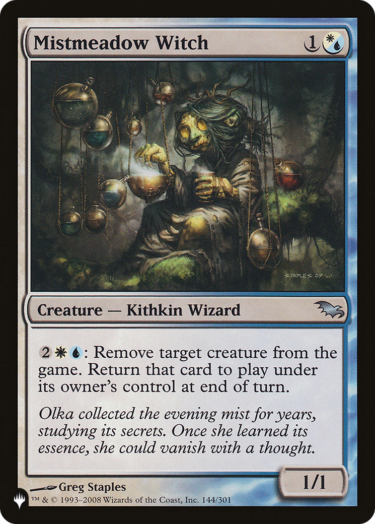 Mistmeadow Witch (LIST-SHM-144) - The List