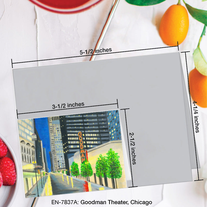 Goodman Theater, Chicago, Greeting Card (#7837A)