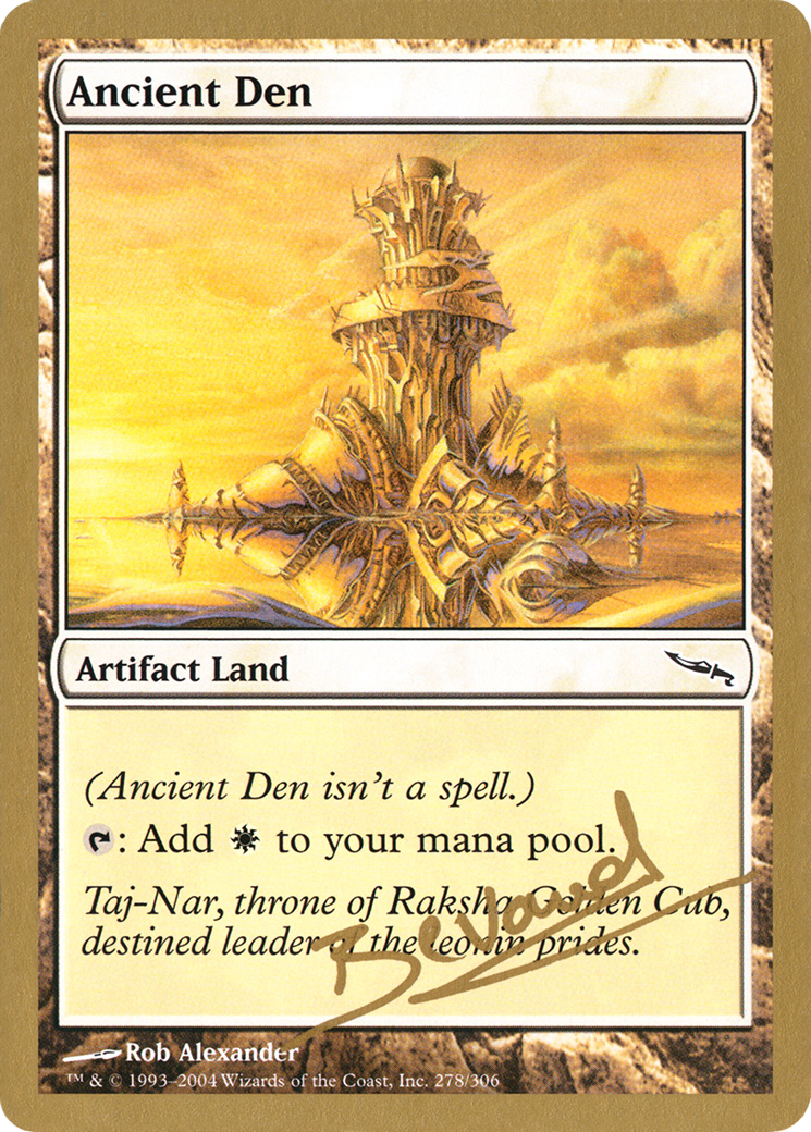 Ancient Den (WCD-) - World Championship Decks 2004