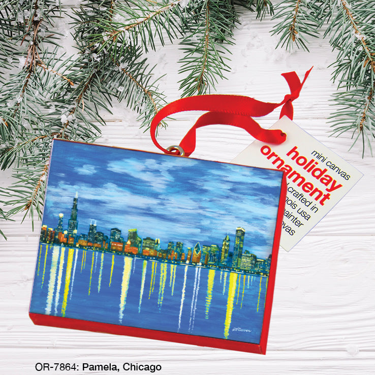 Chicago Pamela Skyline, Ornament (OR-7864A)