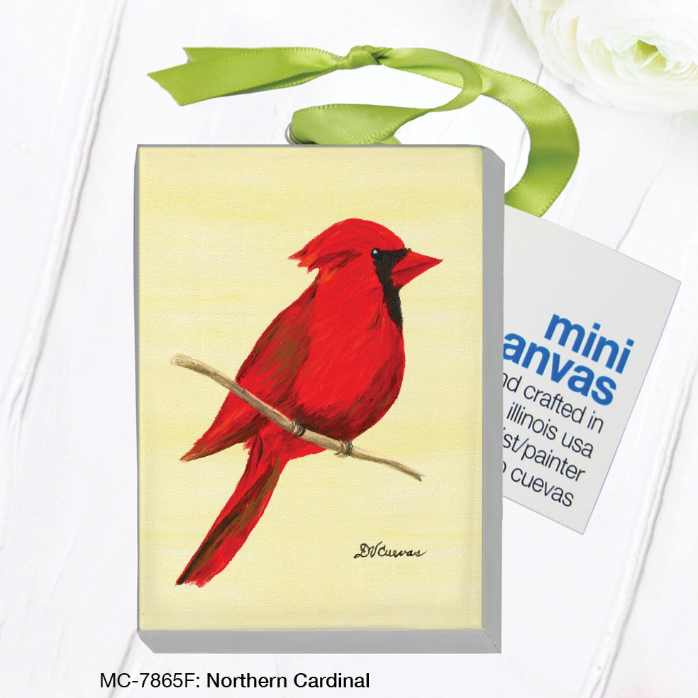 Northern Cardinal, Mini Canvas (MC-7865F)