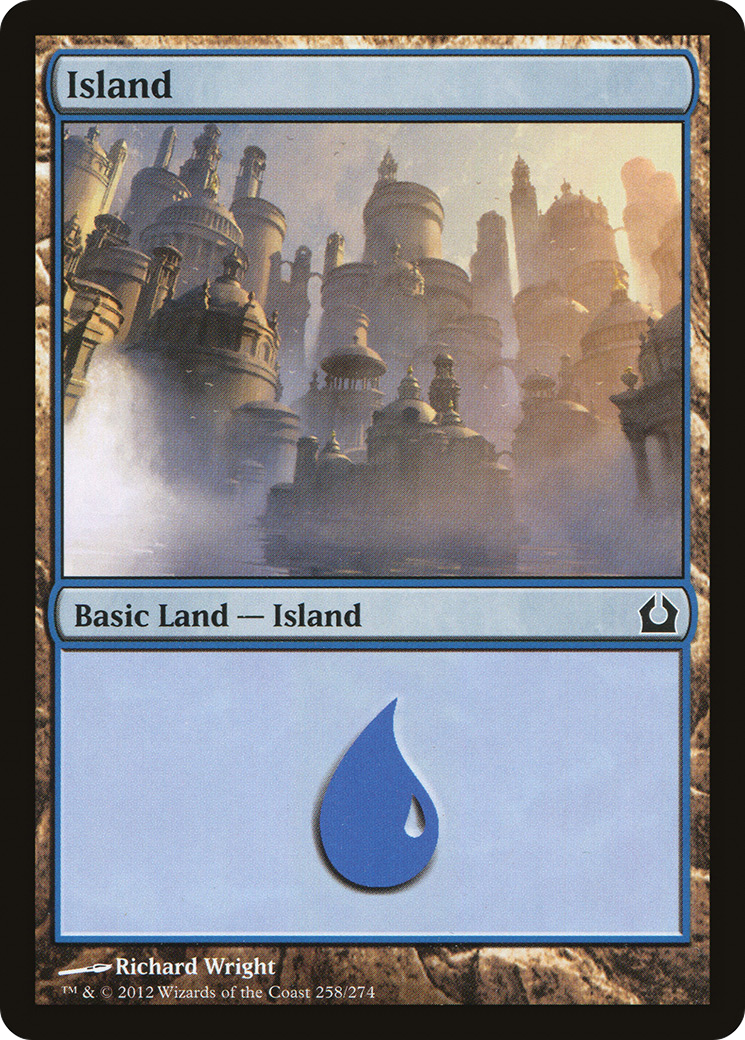 Island (RTR-258) - Return to Ravnica Foil