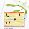 Silhouettes, Mini Canvas (MC-7870A)