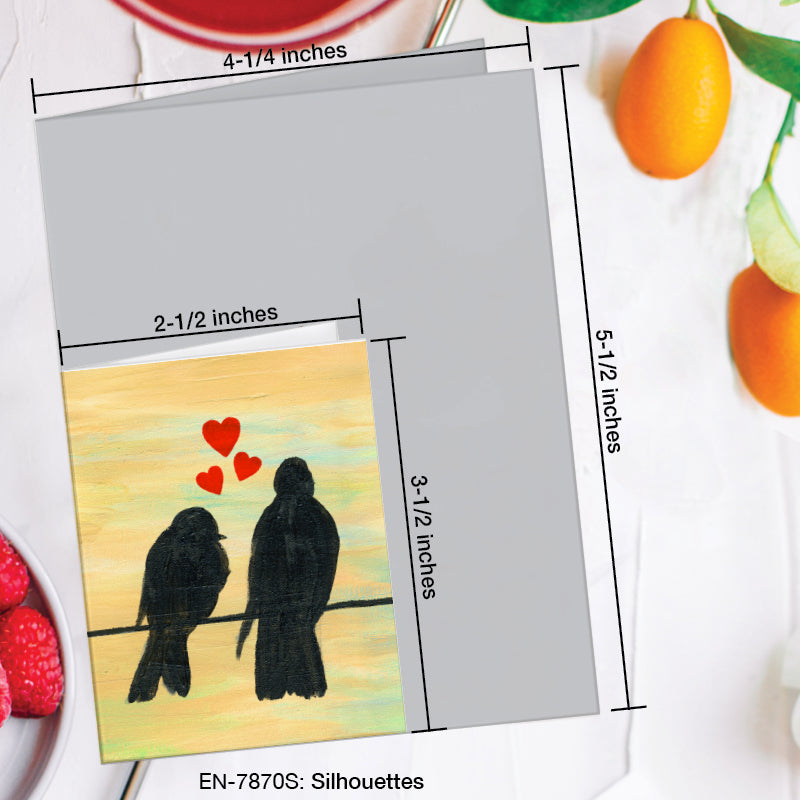Silhouettes, Greeting Card (#7870S)