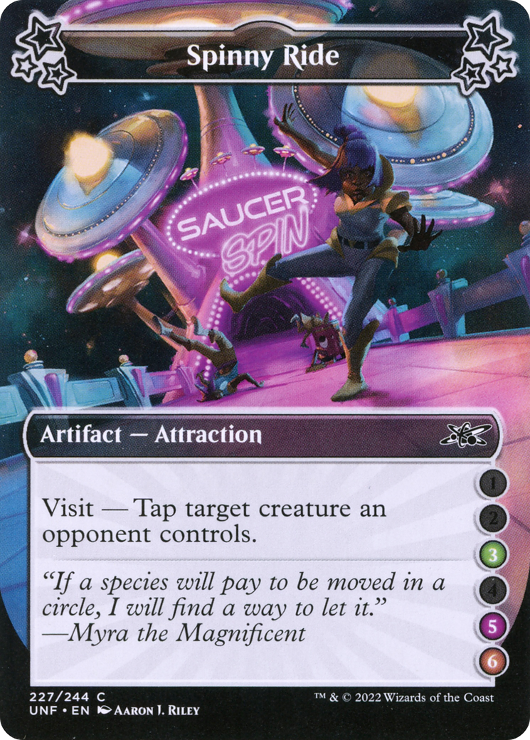 Spinny Ride (UNF-227E) - Unfinity Foil