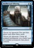 Intellectual Offering (BLC-168) - Bloomburrow Commander