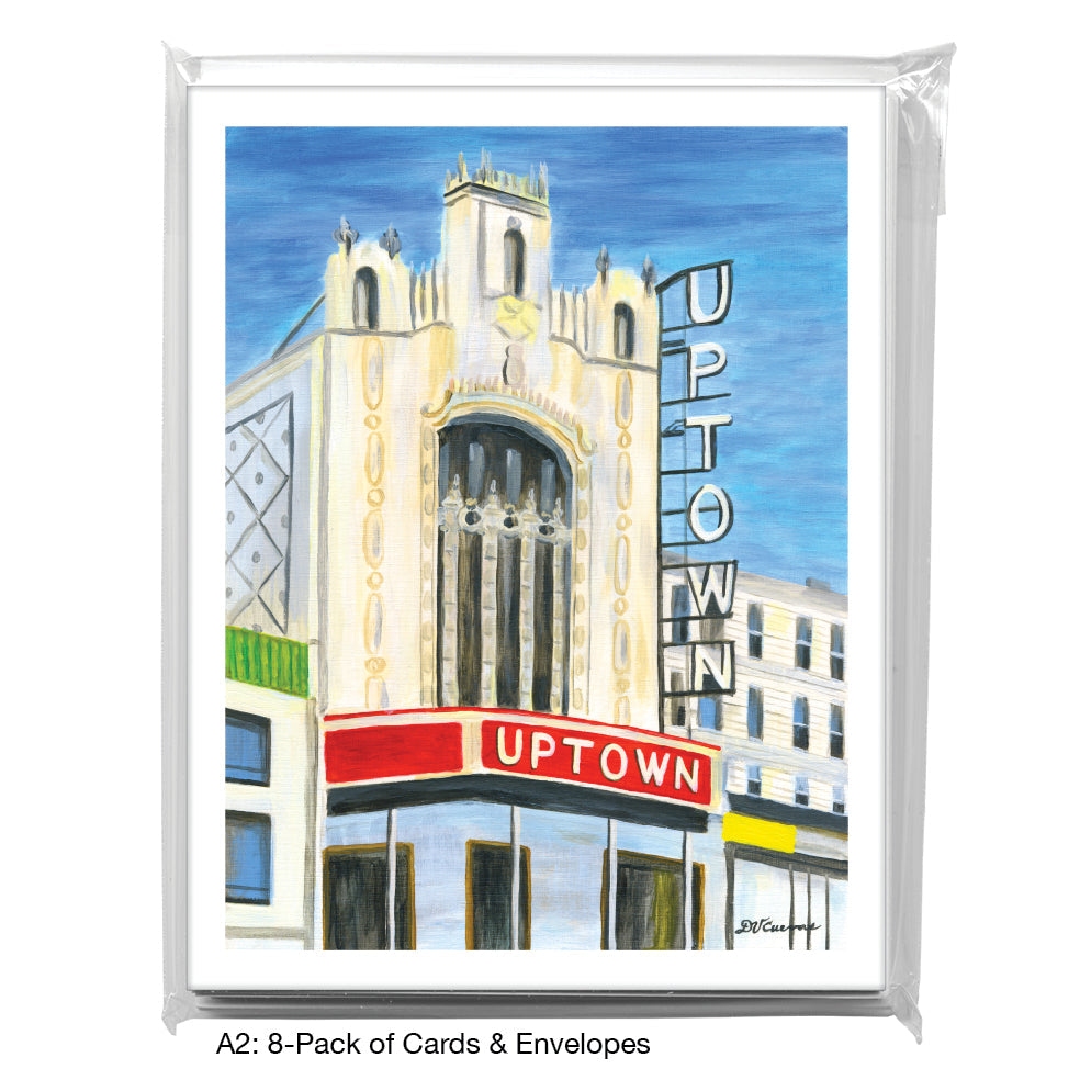 Uptown Theater, Chicago, Greeting Card (#7922A)