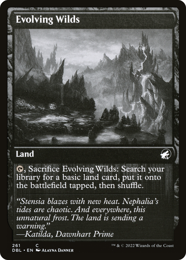 Evolving Wilds (DBL-261) - Innistrad: Double Feature