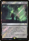 Their Number Is Legion (40K-63★) - Warhammer 40,000 Commander Foil