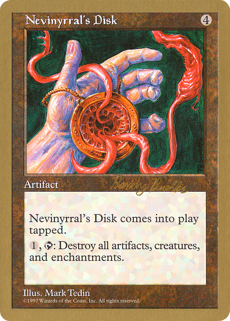 Nevinyrral's Disk (WCD-RB391) - World Championship Decks 1998