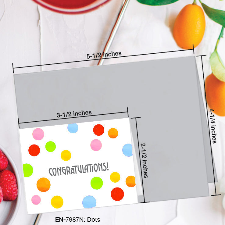 Dots, Greeting Card (#7987N)