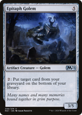 Epitaph Golem (M21-230) - Core Set 2021 Foil