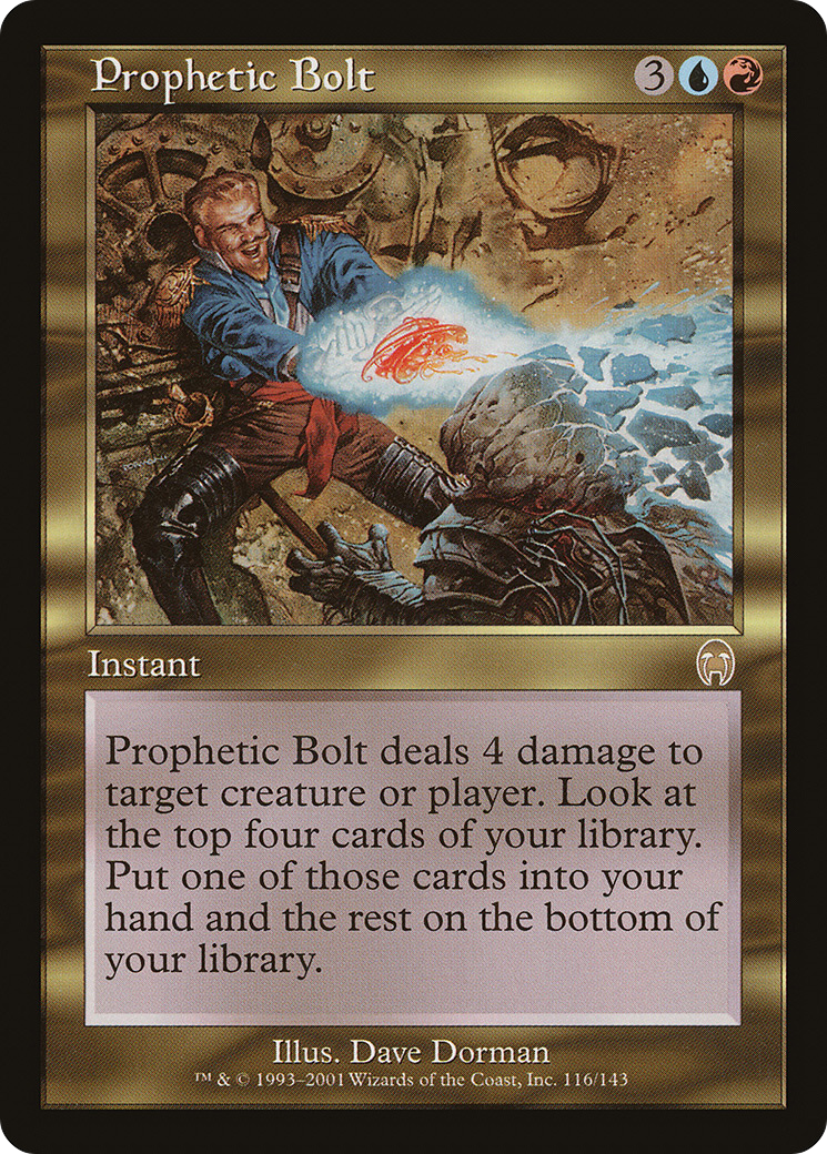 Prophetic Bolt (APC-116) - Apocalypse Foil