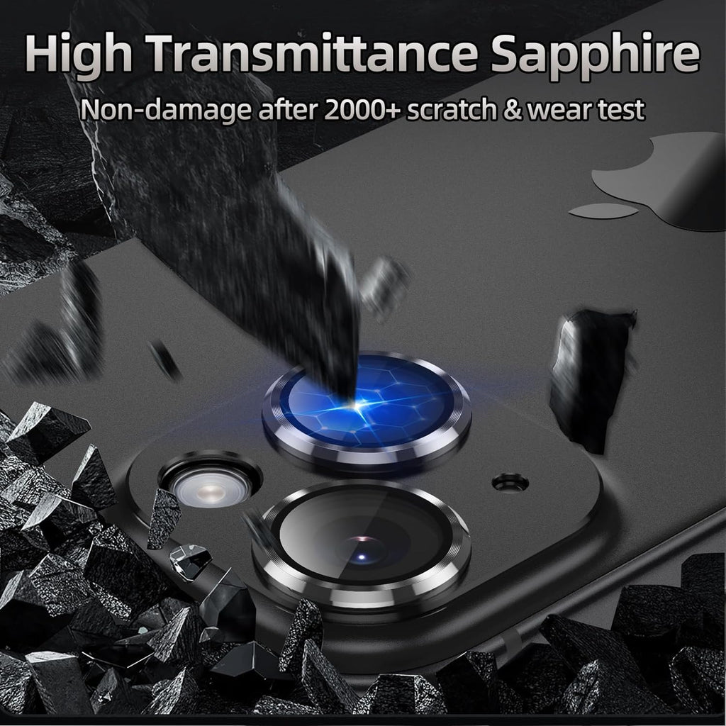 iPhone 15/15 Plus Camera Lens Protector - Flexible Glass, 2-Pack | ZeroDamage