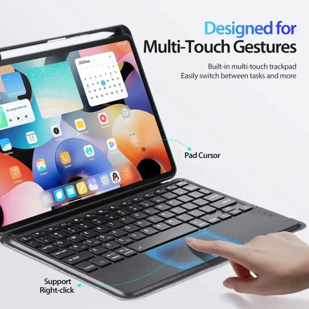 Samsung Galaxy Tab S10 FE Keyboard Case - Trackpad | Navigation Series