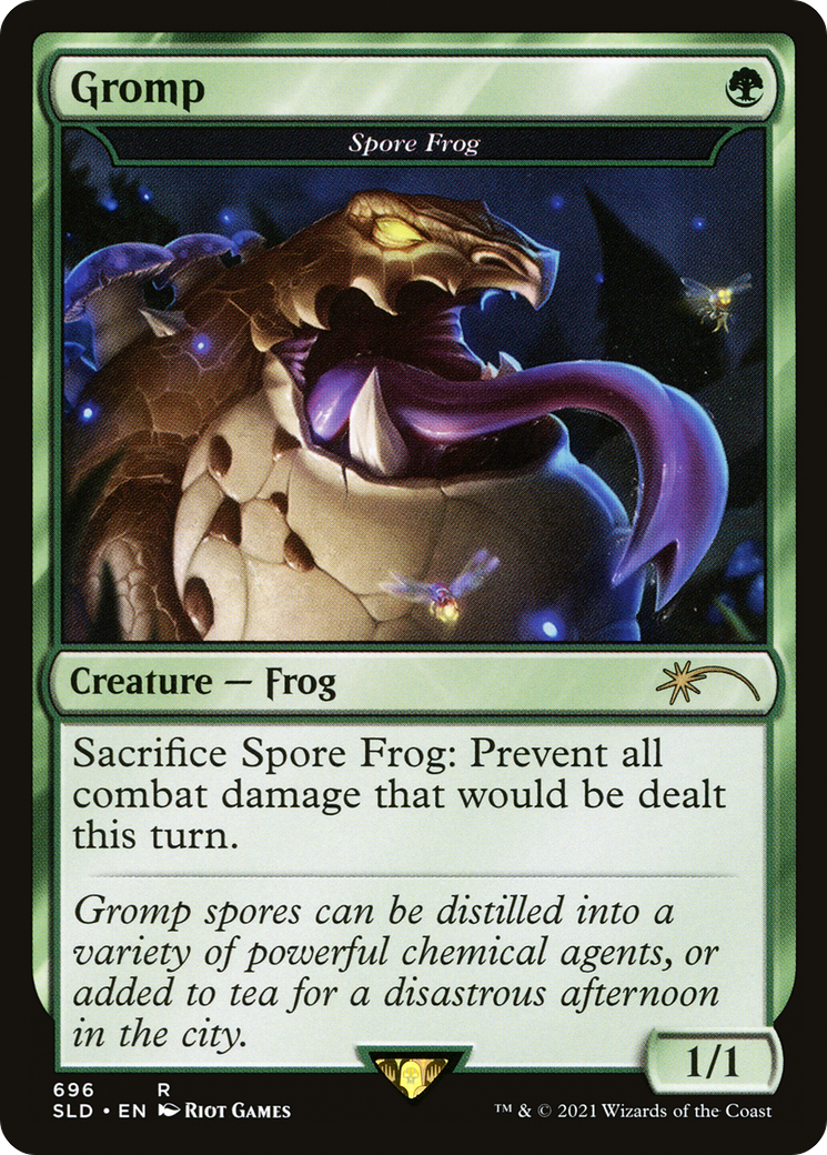 Spore Frog (SLD-696) - Secret Lair Drop / Gromp
