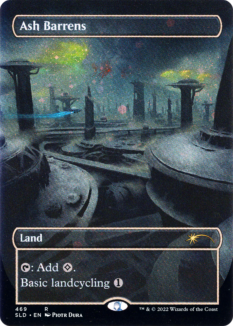 Ash Barrens (SLD-469) - Secret Lair Drop (Borderless) Foil