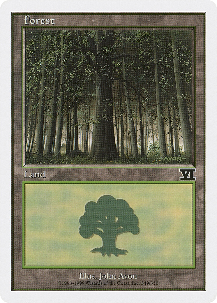 Forest (6ED-349) - Classic Sixth Edition