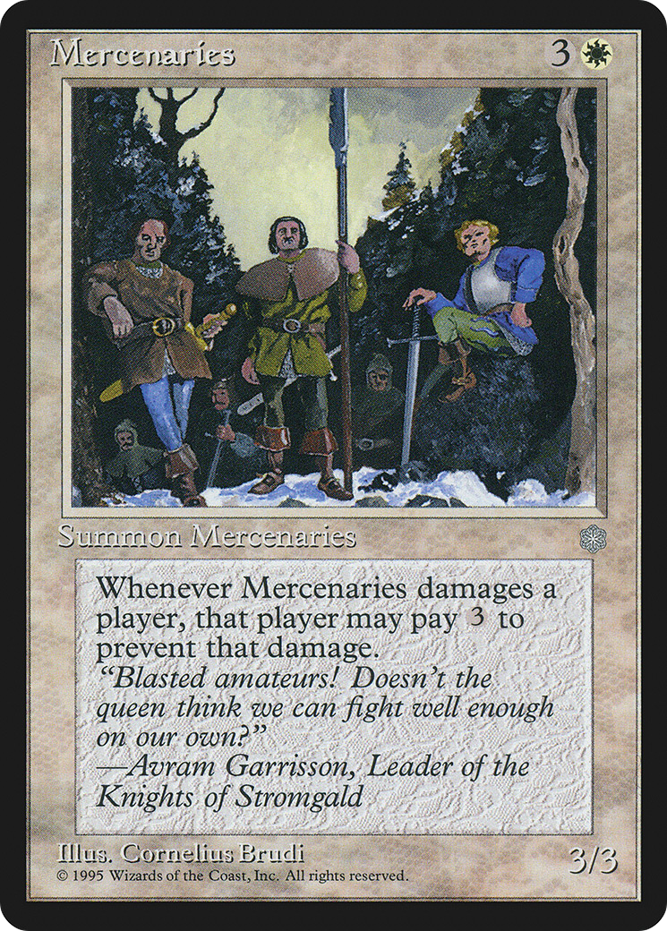 Mercenaries (ICE-044) - Ice Age