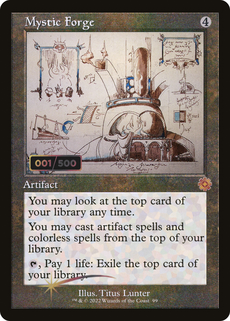 Mystic Forge (BRR-99Z) - The Brothers' War Retro Artifacts Foil