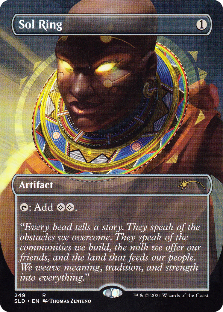 Sol Ring (SLD-249) - Secret Lair Drop (Borderless) Foil