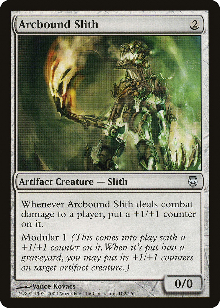 Arcbound Slith (DST-102) - Darksteel Foil