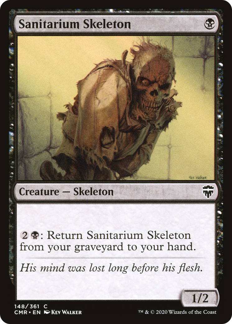 Sanitarium Skeleton (CMR-148) - Commander Legends Foil