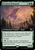 Nyxborn Behemoth (CMM-772) - Commander Masters: (Extended Art, enchantment)