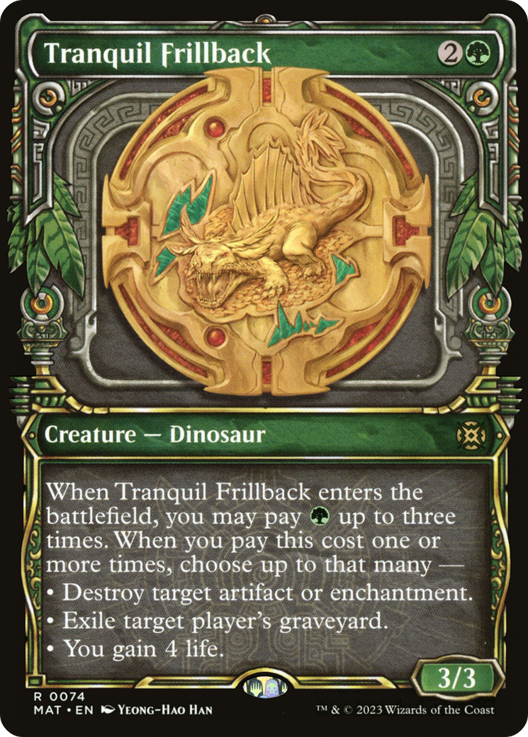 Tranquil Frillback (MAT-074) - March of the Machine: The Aftermath: (Showcase)