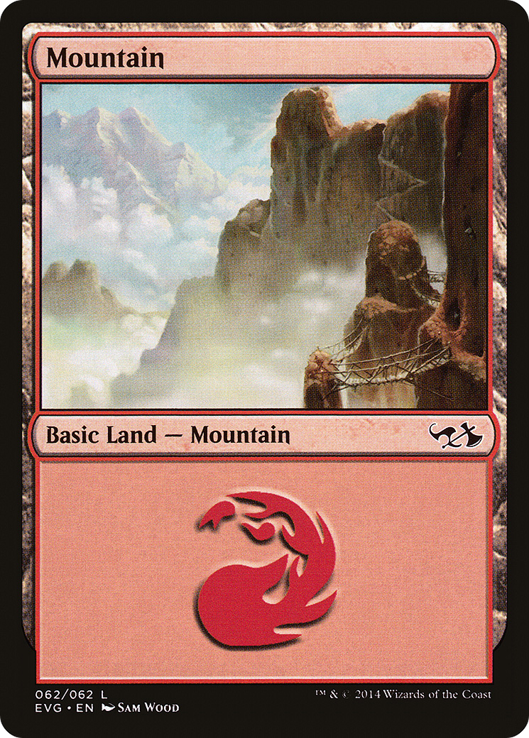 Mountain (DD3-062) - Duel Decks Anthology: Elves vs. Goblins