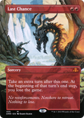 Last Chance (Borderless) (DMR-435) - Dominaria Remastered (Borderless)