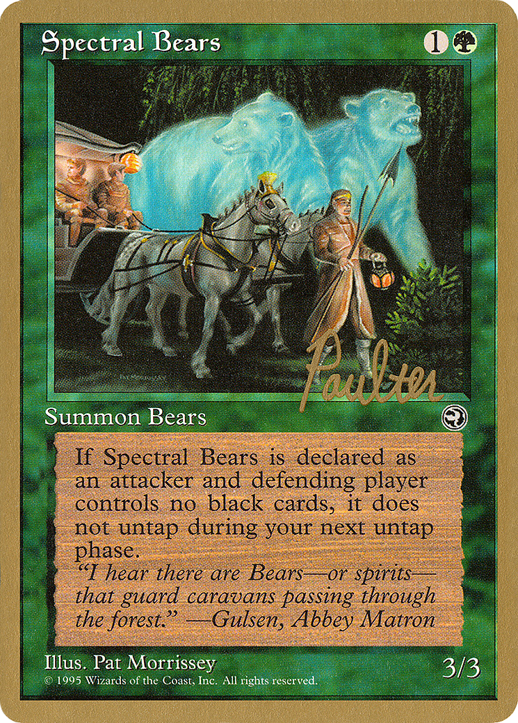 Spectral Bears (WCD-PP98) - Pro Tour Collector Set