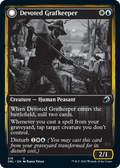 Devoted Grafkeeper // Departed Soulkeeper (DBL-218) - Innistrad: Double Feature: (Double Faced Transform)
