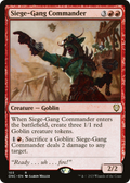 Siege-Gang Commander (ONC-103) - Phyrexia: All Will Be One Commander