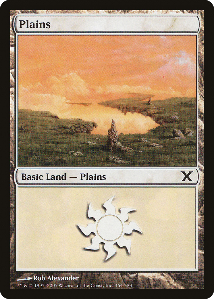 Plains (10E-364) - Tenth Edition Foil