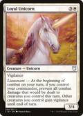 Loyal Unicorn (C18-004) - Commander 2018
