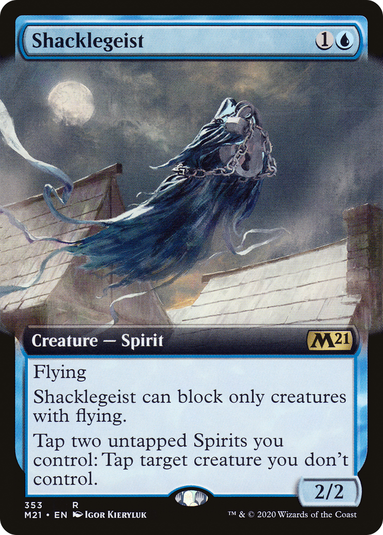 Shacklegeist (M21-353) - Core Set 2021: (Extended Art)