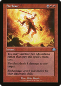 Fireblast (Retro Frame) (DMR-319) - Dominaria Remastered Foil