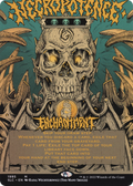 Necropotence (SLC-1995) - Secret Lair 30th Anniversary Countdown Kit (Borderless)