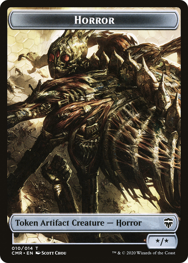Horror (CMR-010) - Commander Legends Tokens Foil